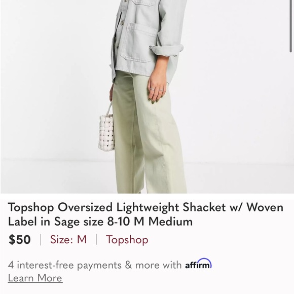 Top shop green satchet - Picture 3 of 3